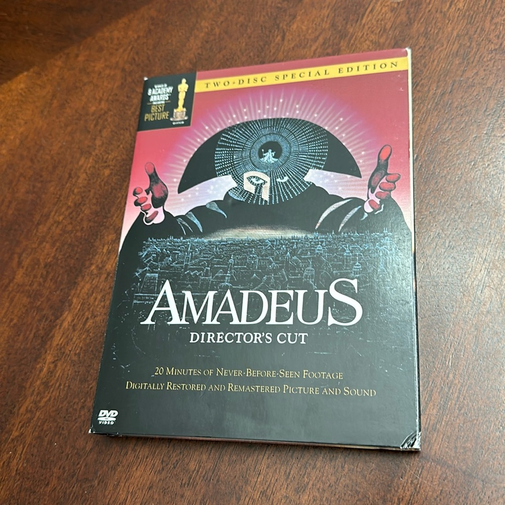 Amadeus Director's Cut - 2 Disc DVD Special Edition Wolfgang Mozart Movie